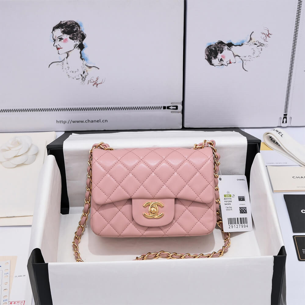 Ch**el MINI FLAP BAG