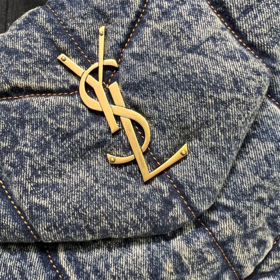 y51 puffer medium in suede and De*1m