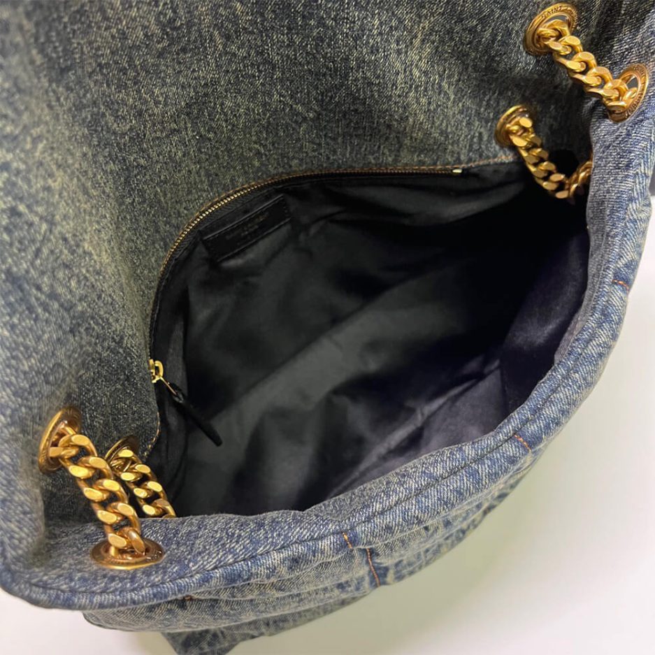 y51 puffer medium in suede and De*1m