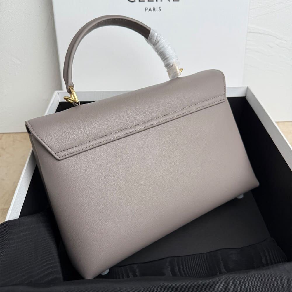 Ce1i*e MEDIUM NINO BAG IN S*pPLE GRAINED CALFSKIN(HIGH-END GRADE)