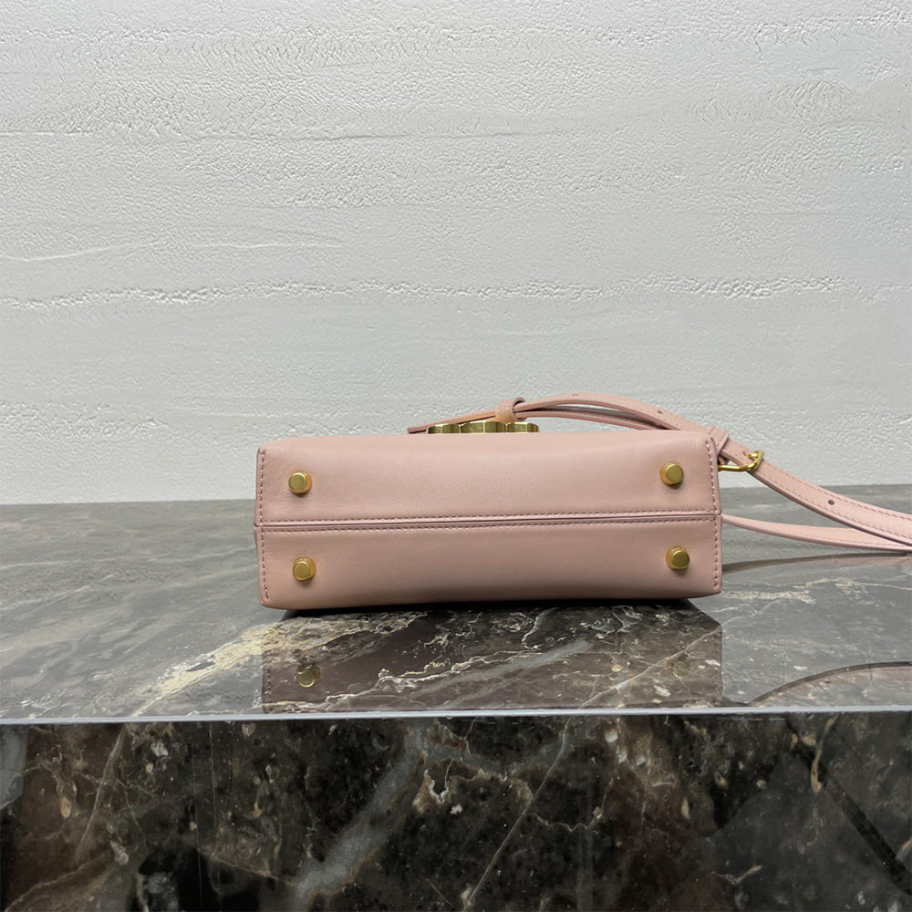 Ce1i*e TEEN NINO BAG IN SMOOTH SATINATED CALFSKIN(HIGH-END GRADE)